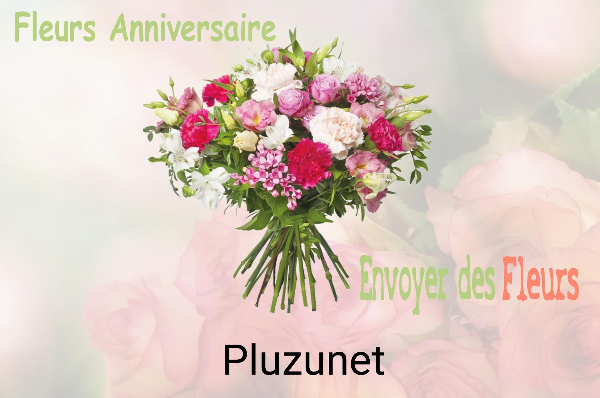 Bouquet de fleurs d’anniversaire livré à Pluzunet