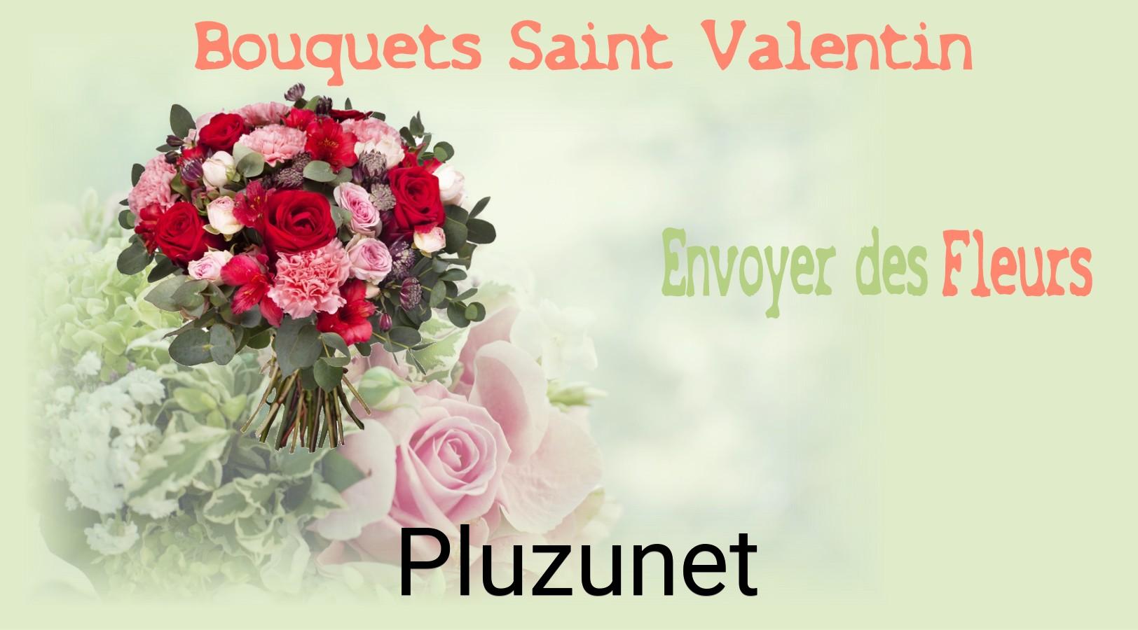 Roses de Saint-Valentin livrées à Pluzunet